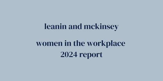 women in the workplace 2024 report